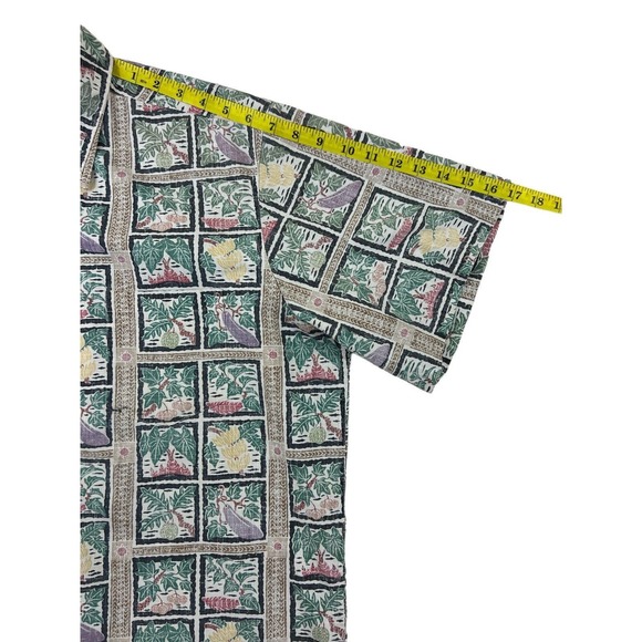 VTG Detrich Varez By Reyn‎ Spooner Men Short Sleeve Button Up Shirt Sz XL - Picture 4 of 6